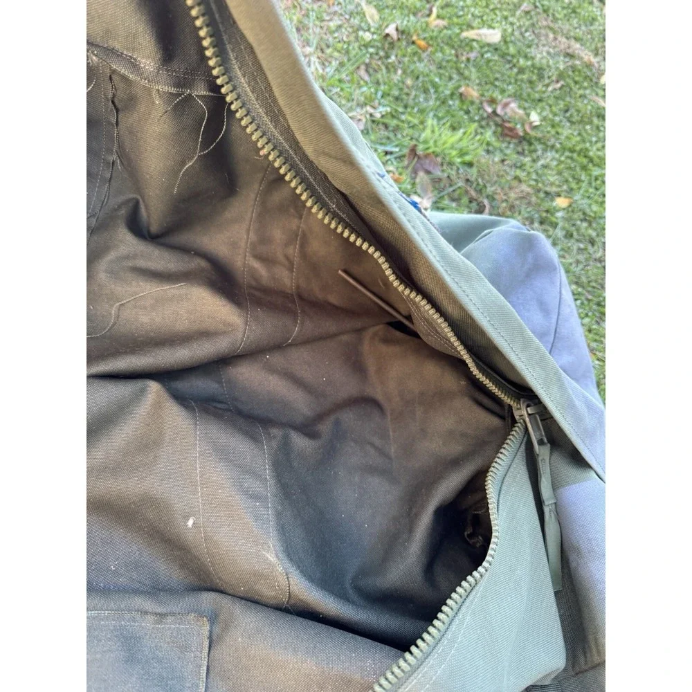 US Military IMPROVED Duffel Bag‎ ZIPPERED Duffle Bag USGI 8465-01-604-6541 USED